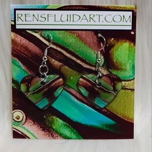 Fluid Art Earrings